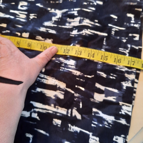 Pencil Skirt 14  Mexx Brand, blue & black - Picture 10 of 10